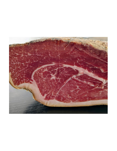 Pernil curat de raça DUROC, 3 anys i mig de curació, peça de 10 kg