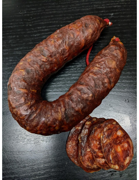 Xoriço de bou dolç 400gr - Productos Leoneses Online