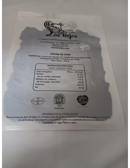 LOS REJOS cecina-paketeak - Productos Leoneses Online