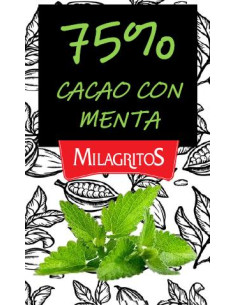 TABLETA CHOCOLATE 75% CACAO...