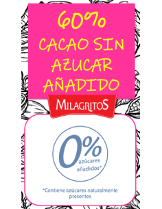 TABLETA CHOCOLATE 60% CACAO...