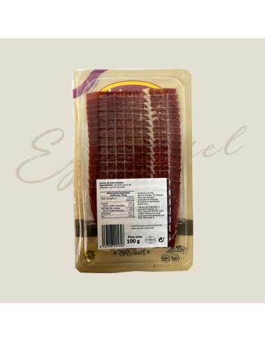 Cecina de vaca IGP de León, lonchas...