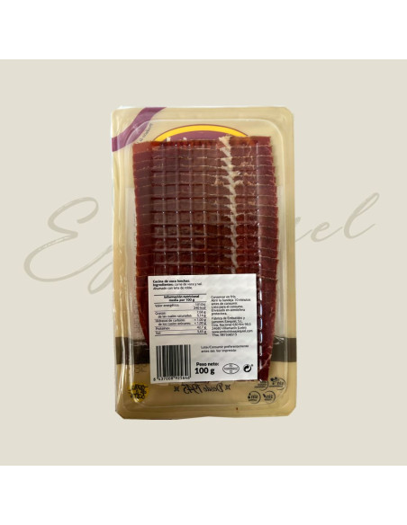 Cecina de vaca IGP de León, llesques 100gr. - Productos Leoneses Online