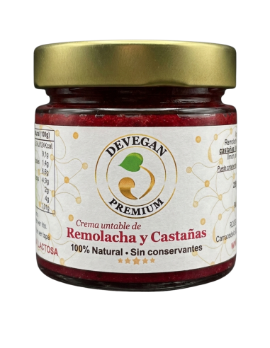 Paté de Remolacha y Castañas 225gr