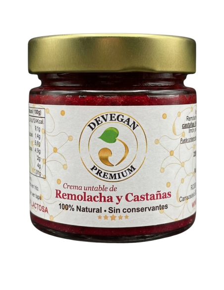 Erremolatxa eta gaztaina patea 225gr - Productos Leoneses Online