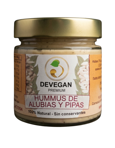 Hummus de Alubias y Pipas 220gr