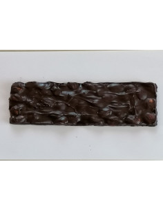 Rajola de xocolata negra 54% amb mel i ametlles - Productos Leoneses
