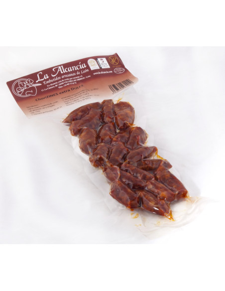 ChoriZines dolços 130 g. - Productos Leoneses Online