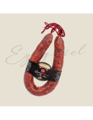 Chorizo picante al ajo negro