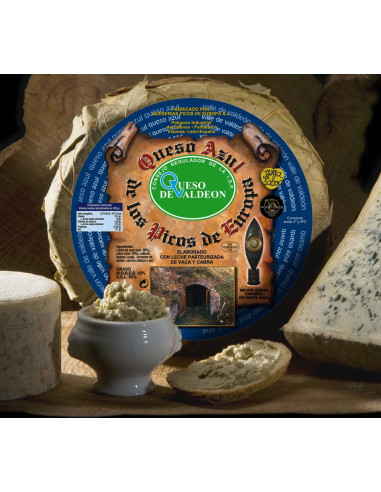 Formatge blau Valdeón Picos de Europa (2,5 Kg.) - Productos Leoneses Online