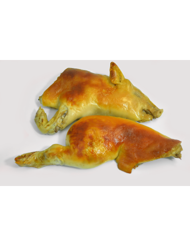 Cochinillo 1/4 asado (En dos cuartos)