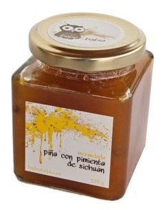 Melmelada de pinya amb pebre de Sichuan 225gr. - Conserves dolces de León