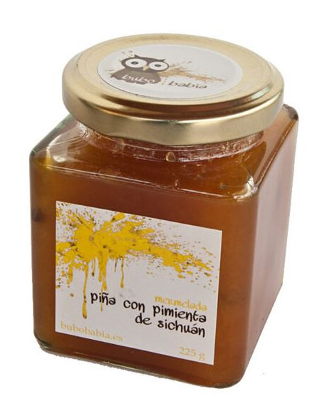 Melmelada de pinya amb pebre de Sichuan 225gr. - Conserves dolces de León