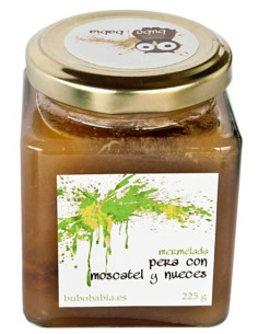 Udare, moskatel eta intxaur marmelada 225gr. - Leóngo kontserba gozoak