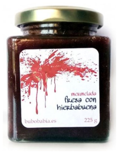 Melmelada de maduixa amb herba-sana 225gr. - Conserves dolces de León