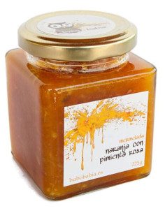 Laranja-marmelada piper arrosarekin 225gr. - Leóngo kontserba gozoak