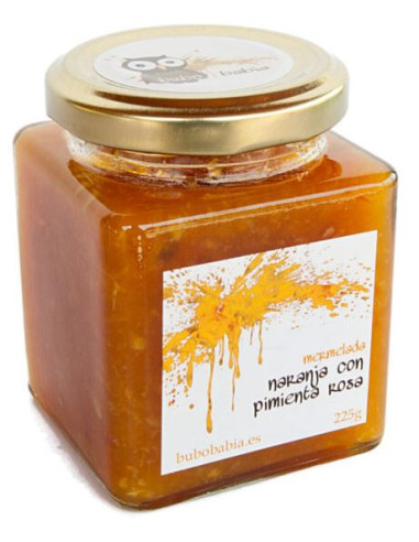 Melmelada de taronja amb pebre rosa 225gr. - Conserves dolces de León
