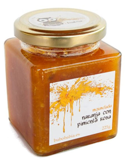 Melmelada de taronja amb pebre rosa 225gr. - Conserves dolces de León