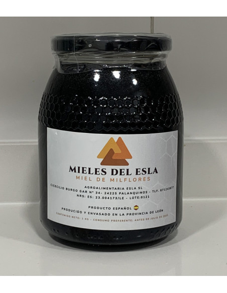 Mel de mil flors 1Kg - Caixa 6 unitats - Productos Leoneses Online