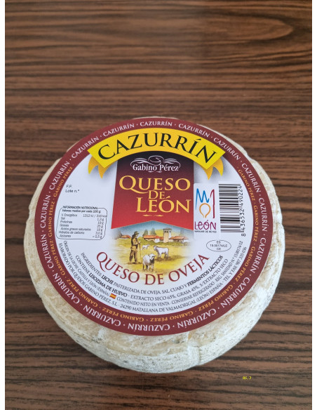 Cazurrín gazta - Productos Leoneses Online