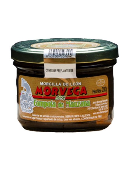 Botifarra negra amb compota de poma - Productos Leoneses Online