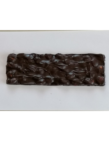 Rajola de xocolata negra 80% amb ametlles - Productos Leoneses Online