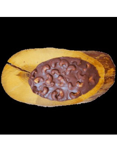 Rajola de xocolata amb llet i anacards - Productos Leoneses Online