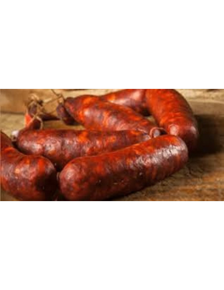 Xoriço fresc orejat picant 750gr - Productos Leoneses Online