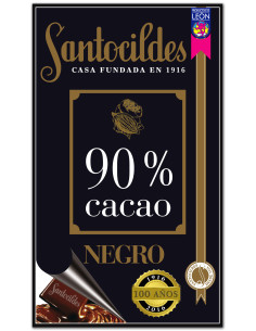 Xocolata 90% cacau - Productos Leoneses Online