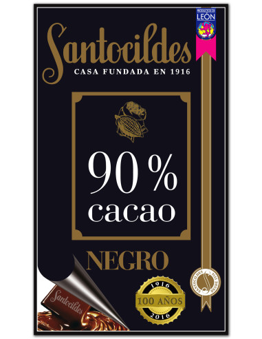 Txokolatea 90% kakao - Productos Leoneses Online
