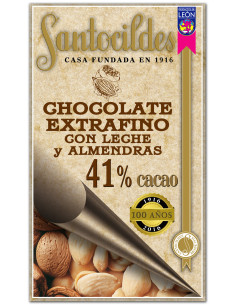 Xocolata amb llet i ametlles - Productos Leoneses Online