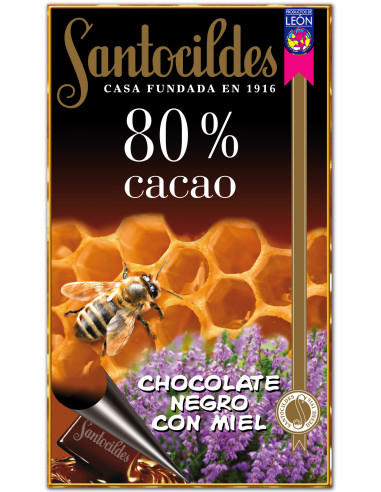 Xocolata 80% mel - Productos Leoneses Online