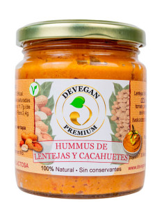 Hummus Lentejas y Cacahuete...